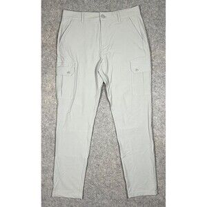 Mugsy Granites Cargo Pants Men’s 32x30 Gray Travel Stretch Casual Comfort